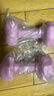 艾栢恩包膠啞鈴女士塑形初學(xué)者家用運動(dòng)訓練健身器材套裝學(xué)生鍛煉防滾動(dòng) 【初學(xué)者女士】櫻花粉1.5KG*2只 曬單實(shí)拍圖