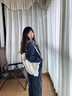 苒琦媽咪孕婦裝秋裝套裝2025新款時(shí)尚韓版寬松長(cháng)袖衛衣休閑運動(dòng)長(cháng)褲兩件套 藍色套裝 L 曬單實(shí)拍圖