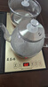 益茶福全自動上水電熱水壺底部上水嵌入式茶臺功夫茶燒水壺飲水燒水一體機抽水玻璃煮茶壺保溫泡茶壺 SQ-008金色玻璃套裝 1L 曬單實拍圖