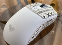 狼蛛（AULA）SC580無(wú)線藍(lán)牙三模鼠標(biāo) 輕量化鼠標(biāo) 附防滑貼 type-C充電 10000DPI可調(diào) 電腦辦公游戲鼠標(biāo) 白色 曬單實(shí)拍圖