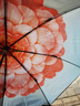 蕉下（beneunder）防紫外線(xiàn)遮陽(yáng)傘三折雙層黑膠晴雨傘防曬傘BM664花椿 曬單實(shí)拍圖