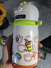 babycare兒童保溫杯嬰兒寶寶學(xué)飲杯吸管水杯水壺不銹鋼450ml-新老款隨機發(fā) 曬單實(shí)拍圖