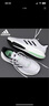 阿迪達(dá)斯 （adidas）男女運(yùn)動(dòng)鞋耐磨減震透氣潮流休閑跑步鞋 亮白/一號(hào)黑/淺灰 42 曬單實(shí)拍圖