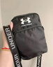 安德瑪（UNDERARMOUR）Essential Crossbody男女運動休閑背包1364192 黑色001 均碼 曬單實拍圖