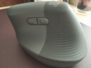 羅技（Logitech）Lift無(wú)線藍(lán)牙鼠標(biāo) 人體工學(xué)系列垂直靜音鼠標(biāo) Vertical立式中小手電腦辦公鼠標(biāo)雙模Mac 多設(shè)備家用 Lift黑色（帶Bolt接收器） 曬單實(shí)拍圖