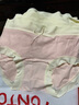 FitonTon4條裝內褲女純棉7A抗菌加長(cháng)襠女士?jì)妊澲醒峄ㄊ孢m透氣三角短褲 曬單實(shí)拍圖