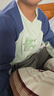巴拉巴拉balaone兒童長(cháng)袖t恤男女童2025秋速干涼感插肩袖上衣208325100205 曬單實(shí)拍圖