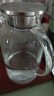 青蘋(píng)果耐熱冷水壺1.95升 可加熱茶水分離圍爐煮茶壺 大容量玻璃涼水壺  曬單實(shí)拍圖