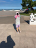 卡爾美（KELME）兒童防曬帽遮陽帽男女童防紫外線披風大帽檐夏季海邊沙灘太陽帽子 曬單實拍圖