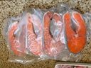 賣(mài)魚(yú)七郎挪威輪切三文魚(yú)扒魚(yú)排1.8斤4-5片中段大西洋鮭魚(yú)類(lèi) 曬單實(shí)拍圖
