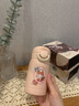 可愛女生保溫杯凱蒂貓迷你水杯高顏值便攜小巧防摔兒童不銹鋼杯子 奶粉色mini保溫杯200ml 單杯+貼紙+貼片DIY 曬單實(shí)拍圖