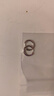999純銀素圈耳環(huán)養耳洞耳釘小眾氣質(zhì)感耳圈耳扣高級耳骨環(huán)銀耳飾 外徑12mm足銀耳環(huán)一對【小耳垂】 曬單實(shí)拍圖
