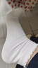 貓人【100%純棉無(wú)骨】女士襪子女秋季薄款透氣中短筒襪甜美堆堆襪5雙 曬單實(shí)拍圖