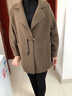 俞兆林媽媽50-60歲洋氣2025新款春秋裝毛呢外套大碼寬松本命年過(guò)年衣服 卡其色 均碼 2XL(建議110-120斤) 曬單實(shí)拍圖