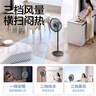 艾美特（AIRMATE）電風(fēng)扇落地扇家用遙控升級加高加大網(wǎng)罩扇葉輕音低噪節能省電客廳臥室廣角送風(fēng)臺立兩用搖頭落地扇 暗夜黑【七葉柔風(fēng)+遠程遙控】FS35-R95 曬單實(shí)拍圖