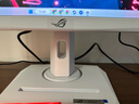 華碩（ASUS）ROG 絕神Pro 27英寸顯示器4K電競顯示器4K顯示器 4K 160Hz雙模1K 320Hz HDR400RA 雙模切換丨XG27UCG-W 吹雪白 曬單實(shí)拍圖