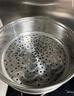 康巴赫304不銹鋼三層蒸鍋蒸籠復底大湯蒸鍋多功能鍋具32cm燃氣灶通用 曬單實(shí)拍圖
