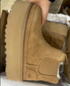 UGG【雙11搶先購】秋季女士舒適純色厚底雪地靴 1134526CHE|栗色37 曬單實拍圖