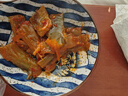 江西撫州特產(chǎn)42克臨川河菜梗香辣即食臨川菜梗婆婆腌制菜榨菜芥菜 香辣菜梗42g*5袋 曬單實拍圖