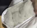 南極人（Nanjiren）枕頭一對套裝家用睡眠深度枕芯羽絲絨單人五星級酒店枕軟枕雙人枕 夢(mèng)葉草-雙邊立體普通白【2只裝】 48x74cm 曬單實(shí)拍圖