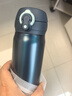 膳魔師（THERMOS）保溫杯鈦杯500ml超輕商務(wù)咖啡水杯子學(xué)生教師節禮物TCTG深海藍 曬單實(shí)拍圖