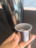 JOINXIN莊信內外純鈦保溫杯茶水分離 水杯鈦杯99.9%鈦合金肽杯ti男士女士 霧霾藍400ml 曬單實(shí)拍圖