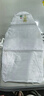 全棉時(shí)代嬰兒隔汗巾紗布吸汗巾兒童寶寶純棉墊背巾25cm*50cm，3條/袋 曬單實(shí)拍圖