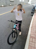 【京東物流】?jì)和孕熊?chē)20-22-24寸變速山地車(chē)6-8-10-15歲學(xué)生車(chē) 山地車(chē)漸變粉-輻條輪7速 22英寸 曬單實(shí)拍圖