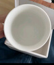 炊大皇陶瓷杯馬克杯茶杯 經(jīng)典黑白泡茶杯咖啡杯早餐杯果汁水杯白色420ml 曬單實(shí)拍圖