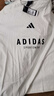 阿迪達斯 （adidas）男 夏季棉運動(dòng)休閑短袖圓領(lǐng)T恤短袖 JJ3660 白色  XL 曬單實(shí)拍圖