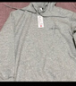 名創(chuàng  )優(yōu)品（MINISO）連帽衛衣男重磅寬松春秋季休閑高級感青少年潮流外套 麻灰 2XL 曬單實(shí)拍圖