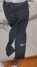 耐克（NIKE）男健身褲 春秋緊身訓練褲 彈力貼身 FB7953-010 黑 XL   曬單實(shí)拍圖