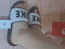 耐克NIKE女子拖鞋 NIKE OFFCOURT SLIDE 運(yùn)動(dòng)鞋 BQ4632-011 白黑36.5 曬單實(shí)拍圖