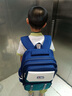 DR米其2025新款書(shū)包小學(xué)生一二三到六年級男孩輕便大容量防水兒童雙肩包 大號寶藍綠（鎹3D筆盒+手表） 無(wú)規格 曬單實(shí)拍圖
