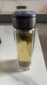 【?京東物流配送】高硼硅雙層玻璃杯大容量泡茶杯水杯子茶水分離 【雙層加厚】茶杯 350ml 1只 曬單實拍圖