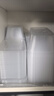妙潔一次性飯盒 方形帶蓋800ml*50只 食品級野餐打包湯碗筷可微波加熱 曬單實(shí)拍圖