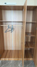 衣柜家用臥室出租房用經(jīng)濟型實(shí)木質(zhì)兒童衣櫥工廠(chǎng)直銷(xiāo)簡(jiǎn)易組裝柜子 3門(mén)【全淺胡桃】長(cháng)120深50高180 包安裝 曬單實(shí)拍圖