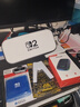 BUBM Switch2收納包OLED保護殼NS游戲主機保護包防摔便攜卡帶收納盒通用硬殼包 白色 曬單實(shí)拍圖