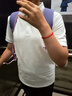 羅蒙男童短袖polo衫校園服飾春夏新款T恤女童班服 白色短袖POLO衫 170 曬單實(shí)拍圖