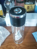 超大玻璃杯茶杯車(chē)載男士新款高檔全自動(dòng)開(kāi)蓋茶水分離便攜雙層水杯 即將恢復原價(jià)：00：03:55 350毫升黑【速開(kāi)雙層加厚防爆 曬單實(shí)拍圖