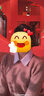 紅蜻蜓灰色假兩件polo領(lǐng)毛衣女2025年秋冬季新款針織衫寬松顯瘦內(nèi)搭上衣 灰色 均碼 建議80-140斤 曬單實(shí)拍圖