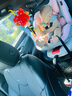 俏貝比（Qiaobeibi）兒童安全座椅汽車用0-4歲-12歲寶寶嬰兒車載360度旋轉(zhuǎn)i-Size認(rèn)證 智享粉【抗翻轉(zhuǎn)支撐腿】 曬單實拍圖