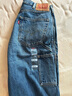 Levi's李維斯25年秋冬新款美式男士565寬松直筒休閑牛仔長(zhǎng)褲A5756 中藍(lán) 29 (32) 曬單實(shí)拍圖