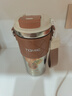 特美刻（TOMIC）聯(lián)名鈦杯朱炳仁銅純鈦保溫杯女士便攜咖啡杯實(shí)用教師節(jié)七夕節(jié)禮物 曬單實(shí)拍圖