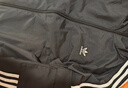 adidas經(jīng)典三條紋運動(dòng)連帽夾克外套男女秋季阿迪達斯三葉草 黑色   L 曬單實(shí)拍圖