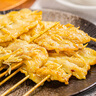 鹿有有里脊肉串雞肉串燒烤咖喱味里脊肉片烤串400g/袋（10根） 曬單實拍圖
