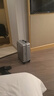 新秀麗（Samsonite）行李箱20英寸+28英寸拉桿箱子母套裝箱旅行密碼箱N(xiāo)X0銀色 曬單實(shí)拍圖