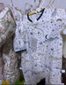 nest designs嬰兒睡袋嬰幼兒春秋款四層雙層竹棉紗布寶寶分腿睡袋四季防踢被 初雪-四層(建議室溫24-26℃) 80碼(身高70-80cm)年齡0.6-1.5歲 曬單實(shí)拍圖