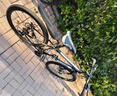 金武端自行車(chē)成人山地車(chē)公路賽車(chē)單車(chē)騎行變速超輕越野中學(xué)生初中青少年 頂配版-輻條輪-黑白色 26寸21速 曬單實(shí)拍圖
