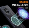Freeson 適用一加Ace5/5 Pro散熱手機殼保護套鏡頭全包防摔四角防撞簡(jiǎn)約透明 金屬磁吸適配散熱器 黑色 曬單實(shí)拍圖